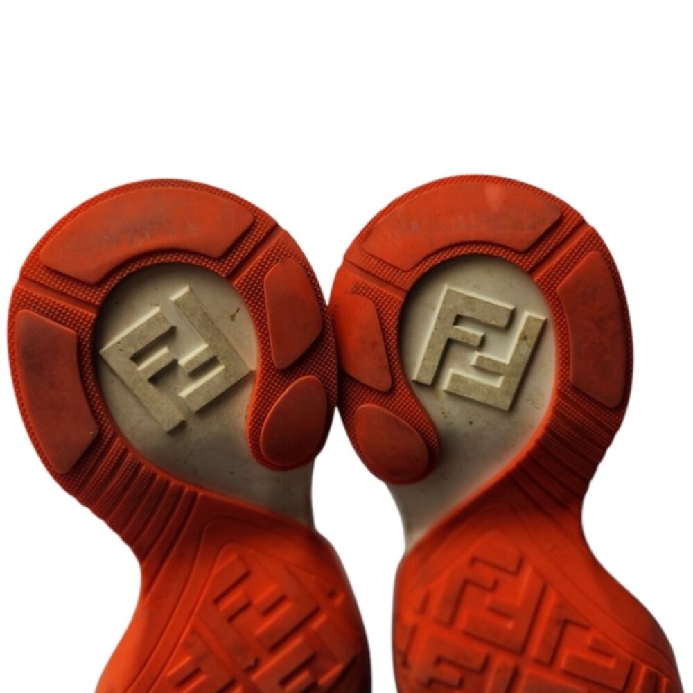 Fendi FFluid Sneakers Mid-Top High-Tech Jacquard - Picture 5 of 16